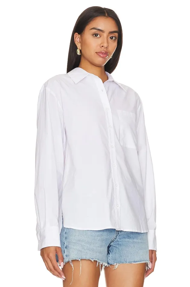 Lovers and Friends Tops Women Amari Shirt White Lovers and Friends Tops Women Amari Shirt White