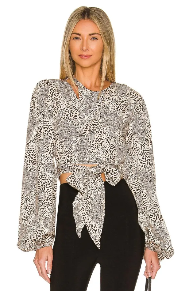 Lovers and Friends Tops Women Anderson Top Cheetah