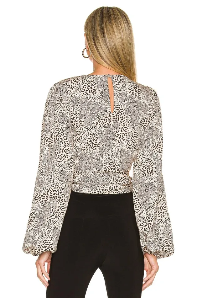 Lovers and Friends Tops Women Anderson Top Cheetah Lovers and Friends Tops Women Anderson Top Cheetah