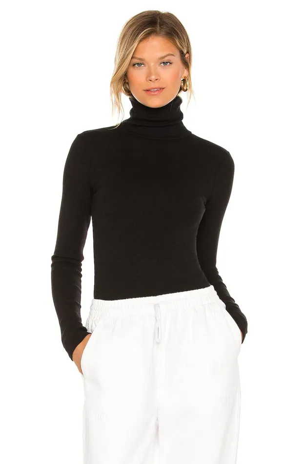 Lovers and Friends Tops Women Katie Turtleneck Black