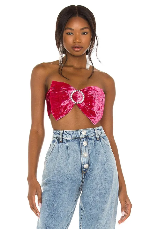 Lovers and Friends Tops Women Kimora Top Magenta Pink