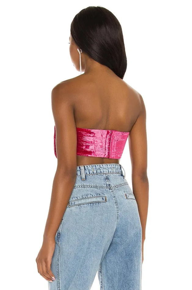 Lovers and Friends Tops Women Kimora Top Magenta Pink Lovers and Friends Tops Women Kimora Top Magenta Pink