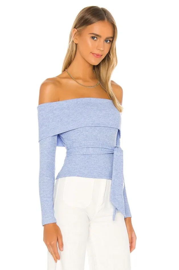 Lovers and Friends Tops Women Ramona Top Sky Blue Lovers and Friends Tops Women Ramona Top Sky Blue