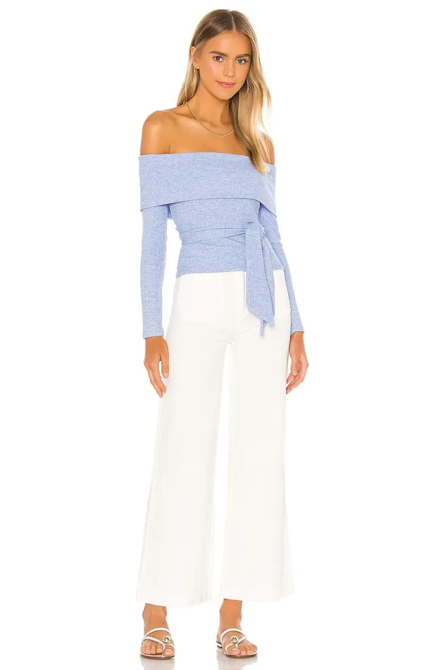 Lovers and Friends Tops Women Ramona Top Sky Blue Lovers and Friends Tops Women Ramona Top Sky Blue