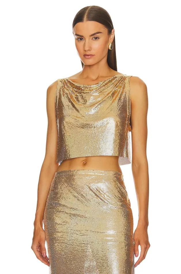 Lovers and Friends Tops Women Sascha Top Gold
