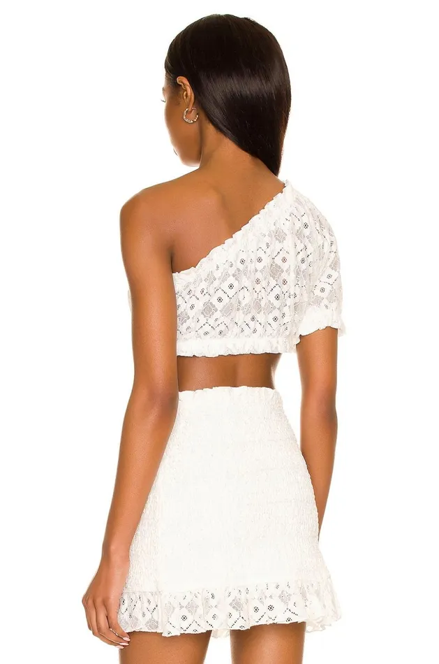 Lovers and Friends Tops Women Shoreline Top White Lovers and Friends Tops Women Shoreline Top White