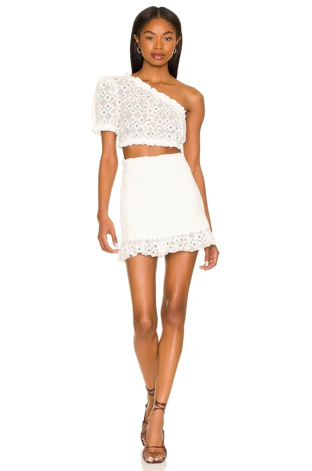 Lovers and Friends Tops Women Shoreline Top White Lovers and Friends Tops Women Shoreline Top White