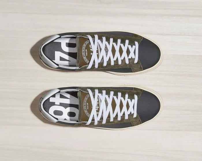 Low Tops Men P448 Jack GreyGreen Low Tops Men P448 Jack GreyGreen
