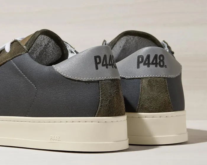Low Tops Men P448 Jack GreyGreen Low Tops Men P448 Jack GreyGreen
