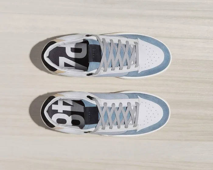 Low Tops Men P448 Mason Retro Blue