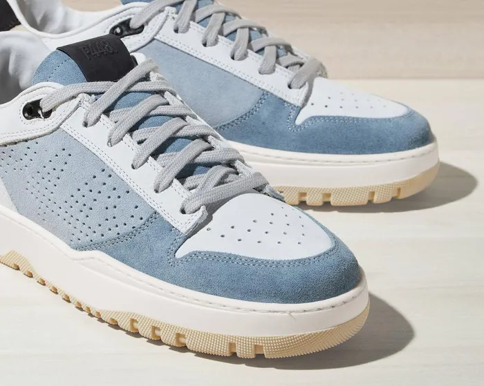 Low Tops Men P448 Mason Retro Blue