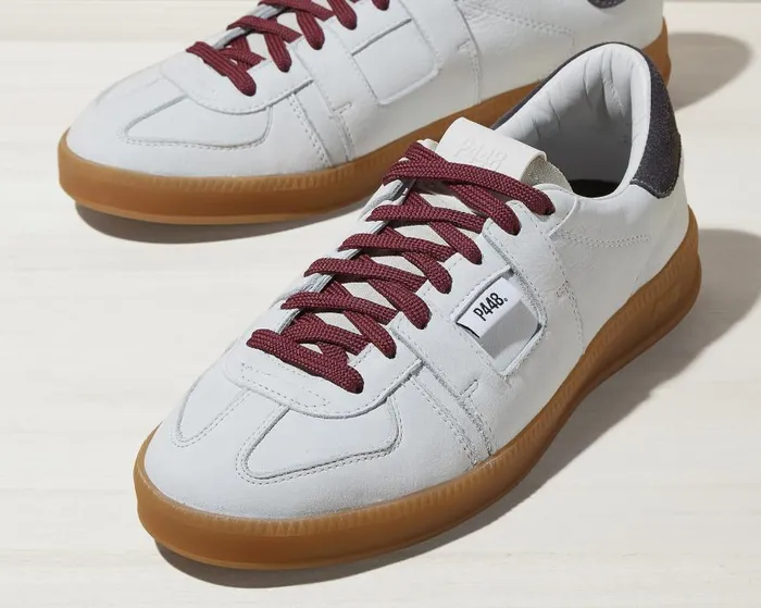 Low Tops Men P448 Monza WhiteRetro Low Tops Men P448 Monza WhiteRetro