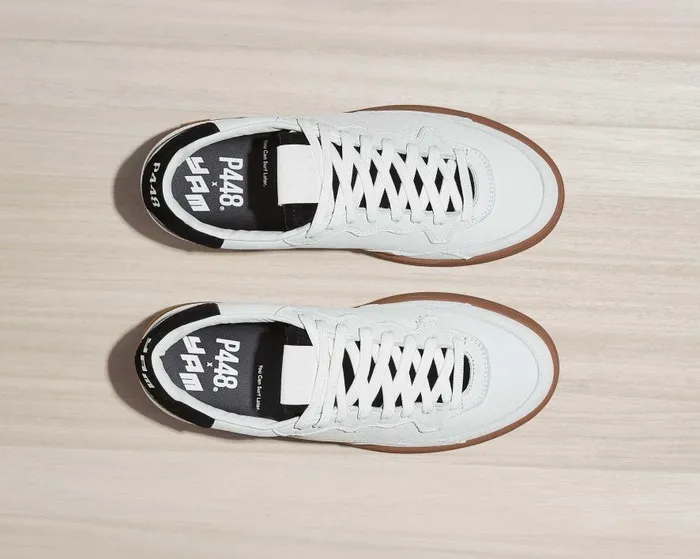 Low Tops Men P448 Yam WhiteNero Low Tops Men P448 Yam WhiteNero