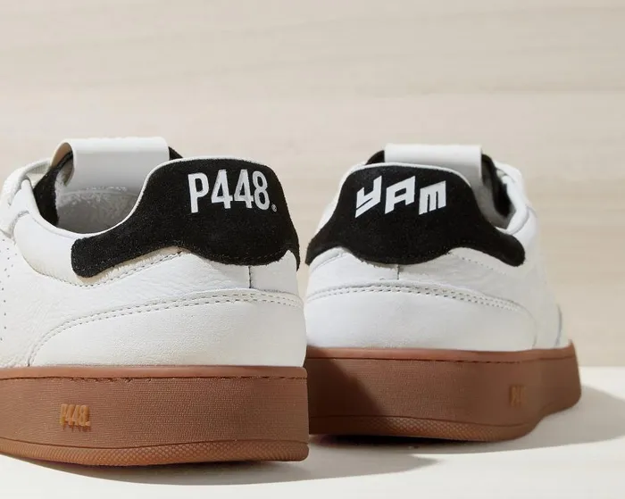 Low Tops Men P448 Yam WhiteNero Low Tops Men P448 Yam WhiteNero