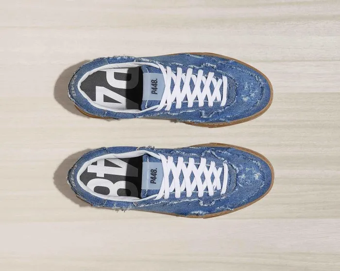 Low Tops Women P448 Bali Denim Low Tops Women P448 Bali Denim