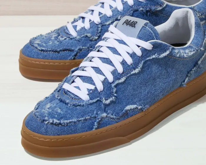 Low Tops Women P448 Bali Denim Low Tops Women P448 Bali Denim