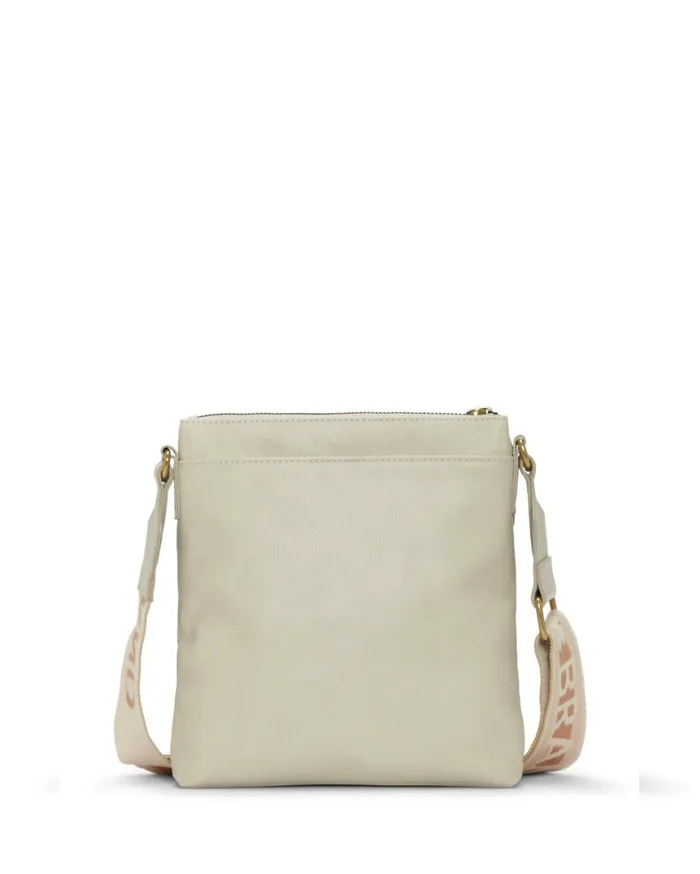 Lucky Brand Handbags Women Lani Vegan Leather Crossbody 1354 Vanilla