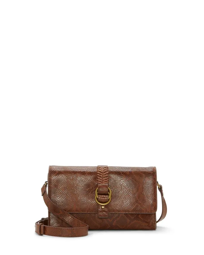 Lucky Brand Handbags Women Luna Crossbody Dark Brown
