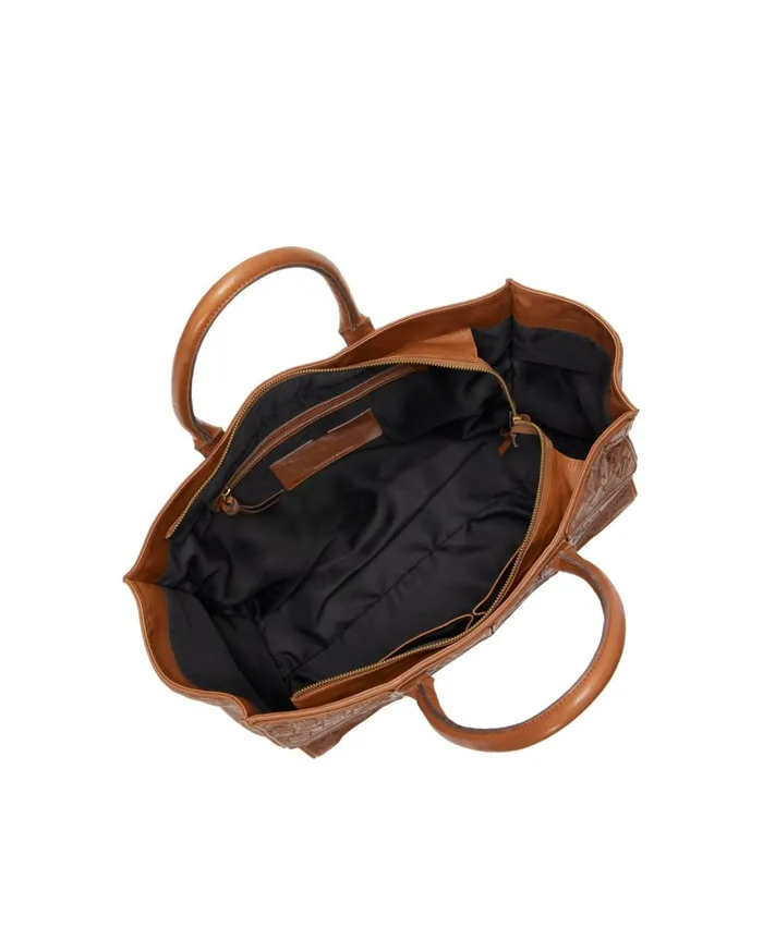 Lucky Brand Handbags Women Nita Tote 2471 Cinammon Stick