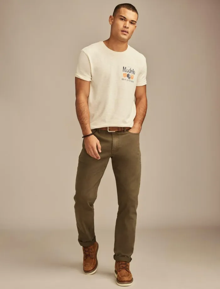 Lucky Brand Pants Men 410 Athletic Straight Clover