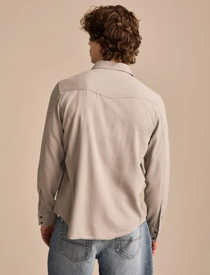 Lucky Brand Shirts and Tops Men Ls Washed Wkwr Western Wet Weather