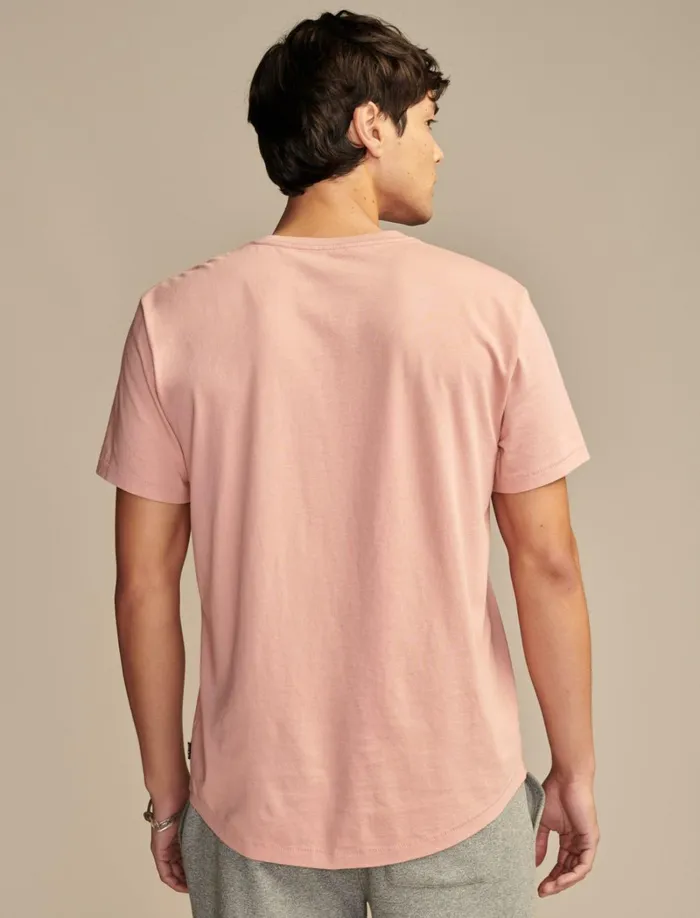 Lucky Brand Shirts and Tops Men Supima Short Sleeve V Neck Cameo Brown
