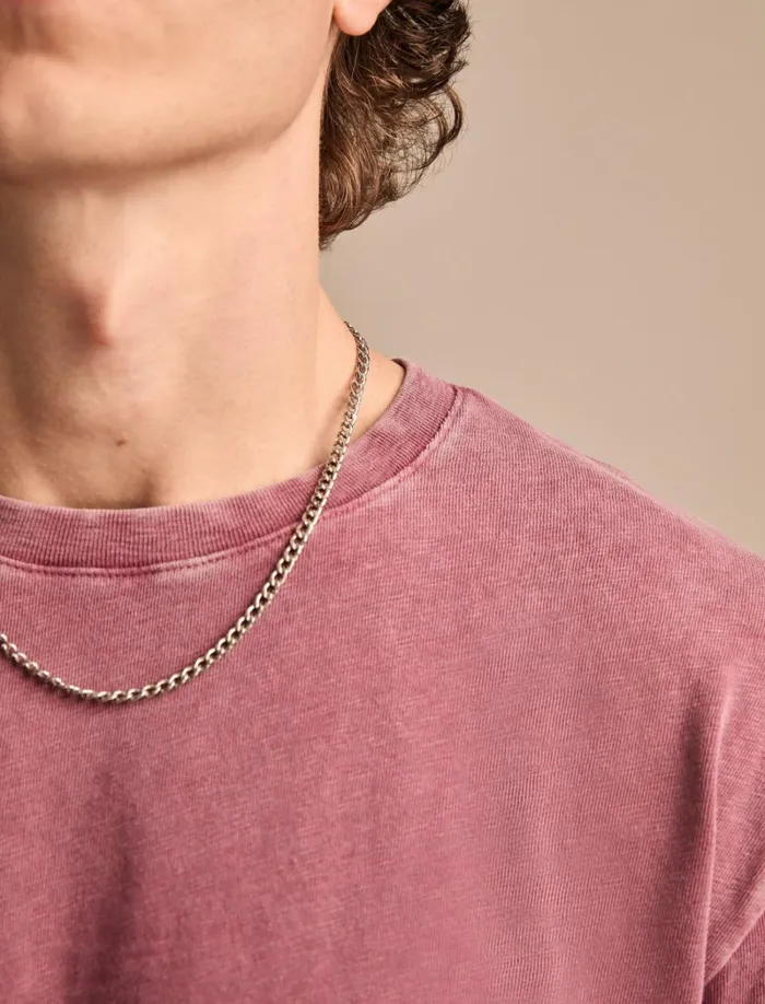 Lucky Brand Shirts and Tops Men Weekend Jersey Relaxed Crew Dry Rose