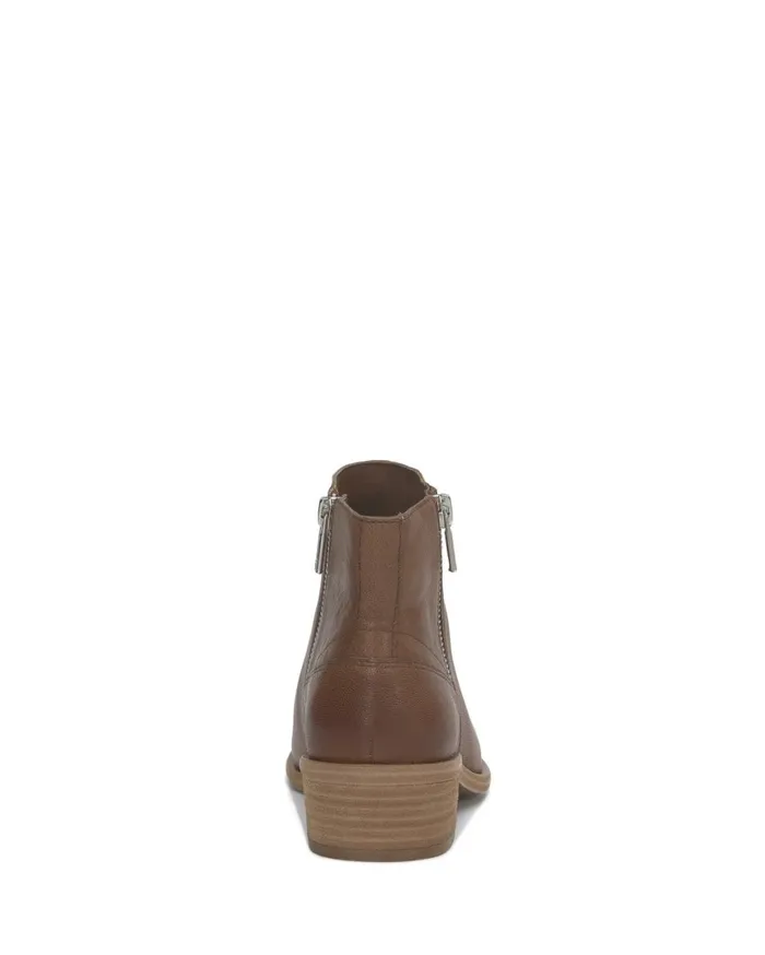 Lucky Brand Shoes Women Baelee Stacked Heel Bootie Light Brown