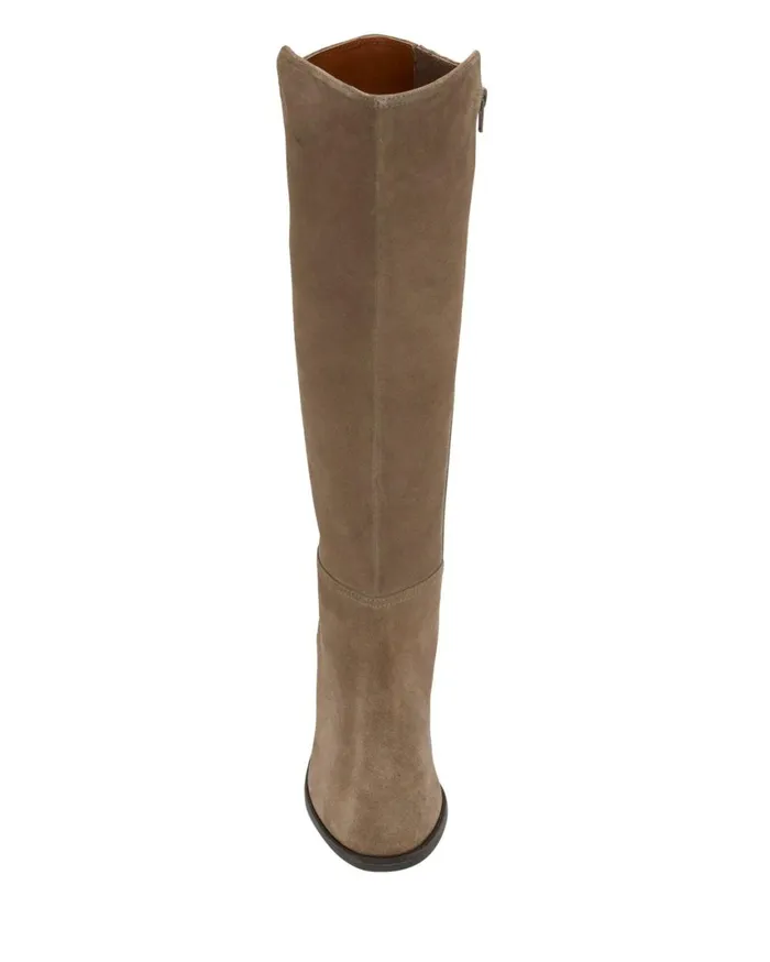 Lucky Brand Shoes Women Bonnay KneeHigh Extra Wide Calf Boot Dark Grey