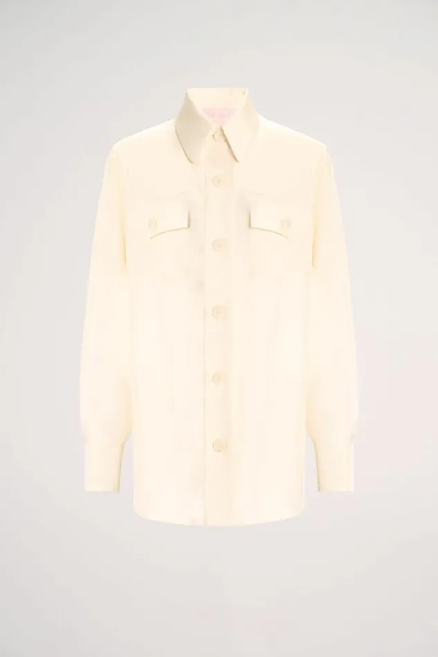 Luisa Spagnoli Blouses And Shirts Lecita 8211 Silk Blouse 8211 Fashion Show Butter 8211 Women Luisa Spagnoli Blouses And Shirts Lecita 8211 Silk Blouse 8211 Fashion Show Butter 8211 Women