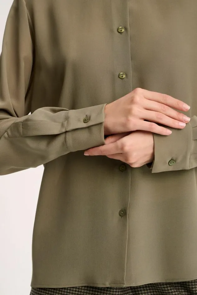 Luisa Spagnoli Blouses And Shirts Limonaia 8211 Silk Shirt 8211 Women Luisa Spagnoli Blouses And Shirts Limonaia 8211 Silk Shirt 8211 Women