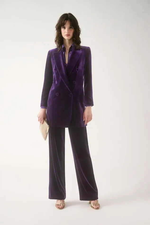 Luisa Spagnoli Blouses And Shirts Livello 8211 Silk Blouse Purple 8211 Women Luisa Spagnoli Blouses And Shirts Livello 8211 Silk Blouse Purple 8211 Women