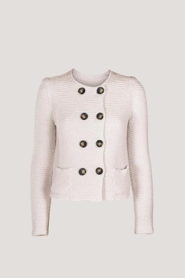 Luisa Spagnoli Cardigan Mordente 8211 Wool Cardigan Beige 8211 Women Luisa Spagnoli Cardigan Mordente 8211 Wool Cardigan Beige 8211 Women