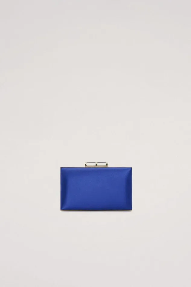 Luisa Spagnoli Clutch And Pochette Ivy 8211 Satin Clutch Bag Bluettelight Gold 8211 Women Luisa Spagnoli Clutch And Pochette Ivy 8211 Satin Clutch Bag Bluettelight Gold 8211 Women