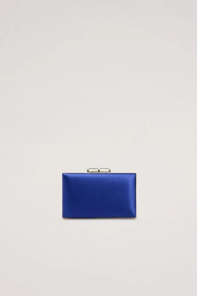 Luisa Spagnoli Clutch And Pochette Ivy 8211 Satin Clutch Bag Bluettelight Gold 8211 Women Luisa Spagnoli Clutch And Pochette Ivy 8211 Satin Clutch Bag Bluettelight Gold 8211 Women
