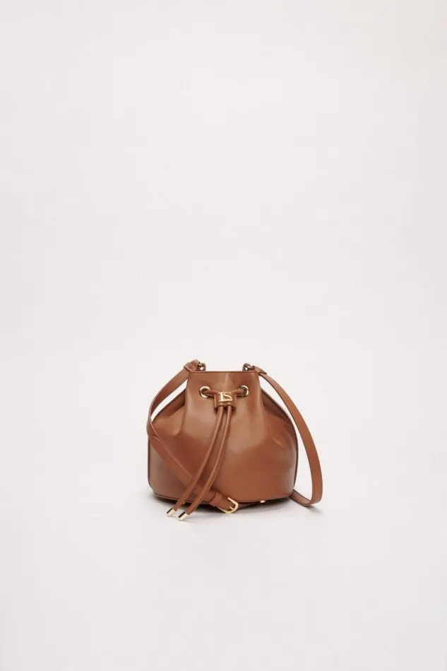 Luisa Spagnoli Crossbody Bags Ialiso 8211 Leather Bag Tobacco 8211 Women