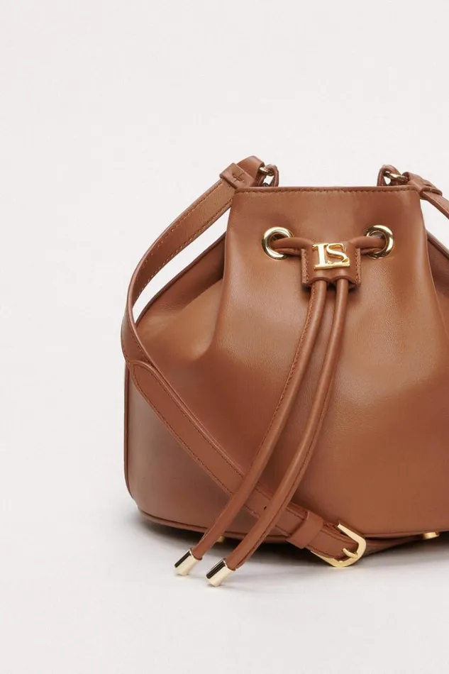 Luisa Spagnoli Crossbody Bags Ialiso 8211 Leather Bag Tobacco 8211 Women Luisa Spagnoli Crossbody Bags Ialiso 8211 Leather Bag Tobacco 8211 Women