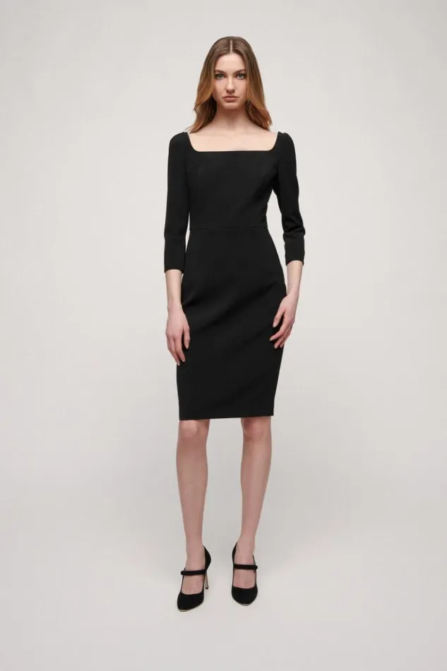 Luisa Spagnoli Dresses and Jumpsuits Grammo 8211 Sheath Dress Black 8211 Women Luisa Spagnoli Dresses and Jumpsuits Grammo 8211 Sheath Dress Black 8211 Women