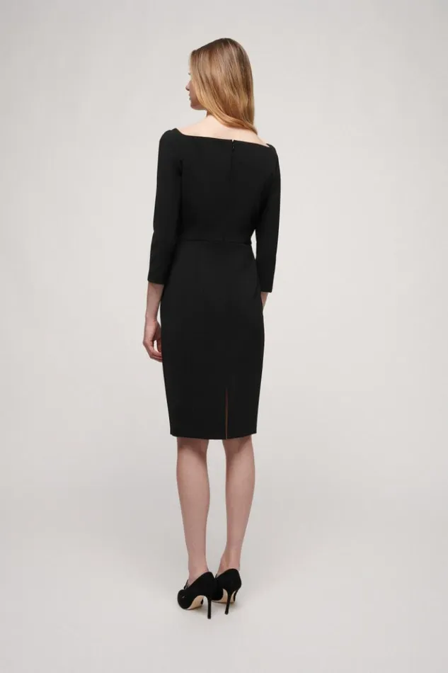 Luisa Spagnoli Dresses and Jumpsuits Grammo 8211 Sheath Dress Black 8211 Women Luisa Spagnoli Dresses and Jumpsuits Grammo 8211 Sheath Dress Black 8211 Women