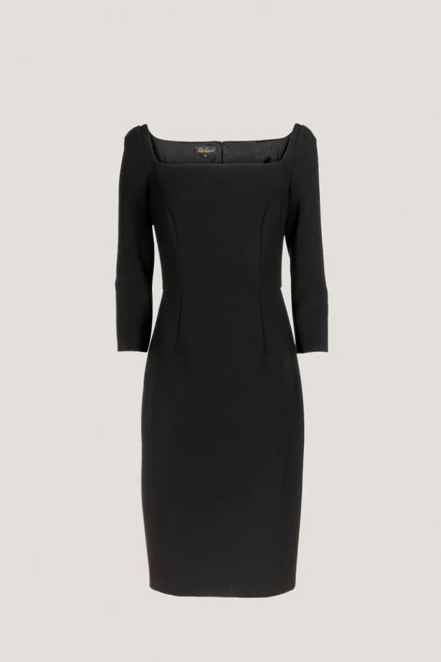 Luisa Spagnoli Dresses and Jumpsuits Grammo 8211 Sheath Dress Black 8211 Women Luisa Spagnoli Dresses and Jumpsuits Grammo 8211 Sheath Dress Black 8211 Women