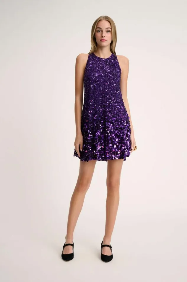Luisa Spagnoli Formal Dresses Galea 8211 Elegant Dress Purple 8211 Women
