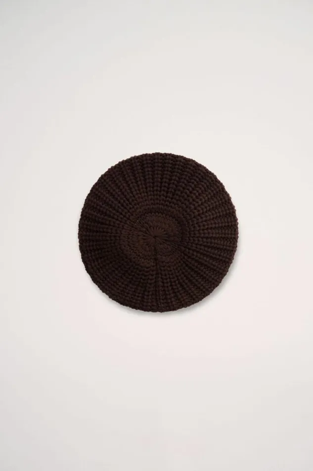 Luisa Spagnoli Hats And Gloves Matteo 8211 Wool Beret Brown 8211 Women Luisa Spagnoli Hats And Gloves Matteo 8211 Wool Beret Brown 8211 Women