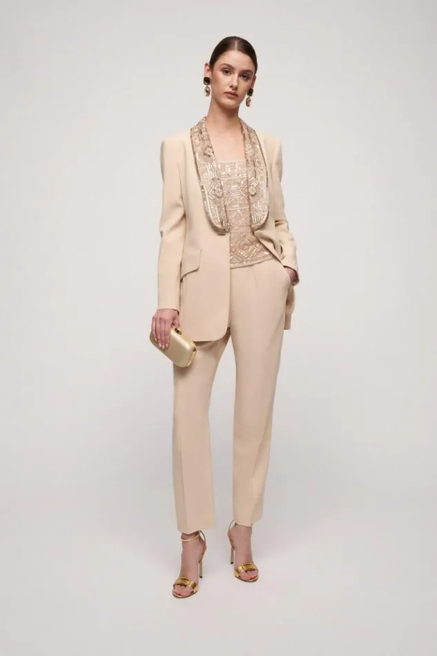 Luisa Spagnoli Jackets and Blazers Sagacia 8211 Elegant Jacket Sand 8211 Women