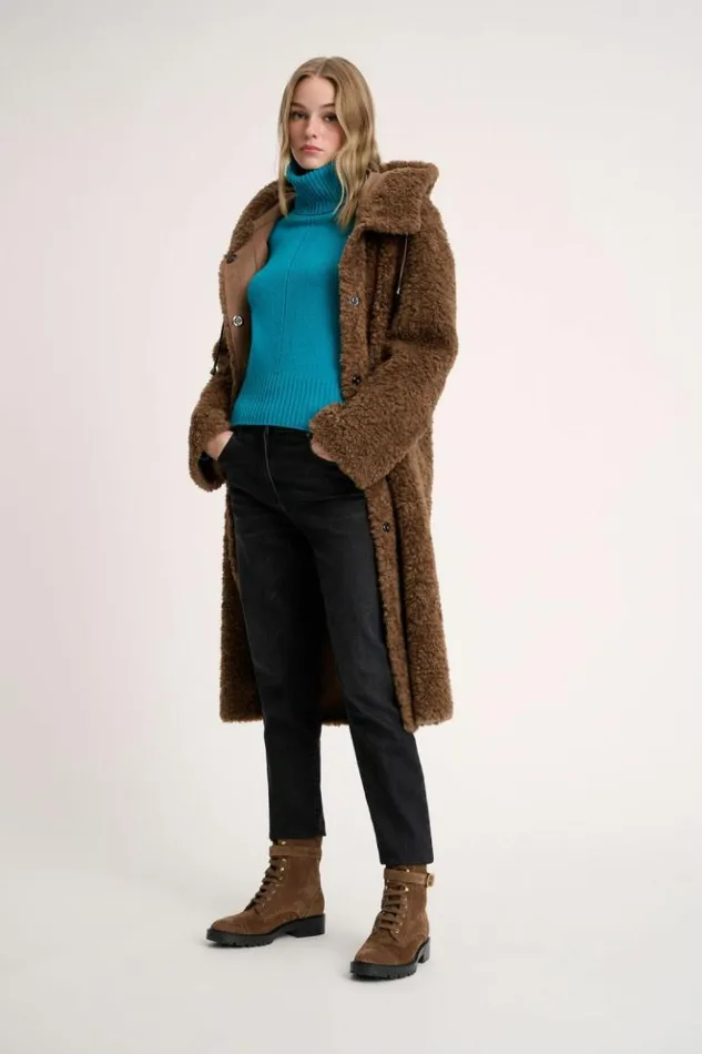 Luisa Spagnoli Knitwear Conduttore 8211 Turtleneck Pullover Turquoise 8211 Women Luisa Spagnoli Knitwear Conduttore 8211 Turtleneck Pullover Turquoise 8211 Women