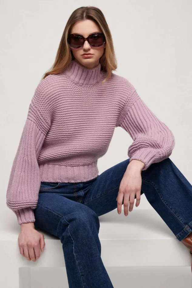 Luisa Spagnoli Knitwear Mondragone 8211 Wool Pullover Pink 8211 Women