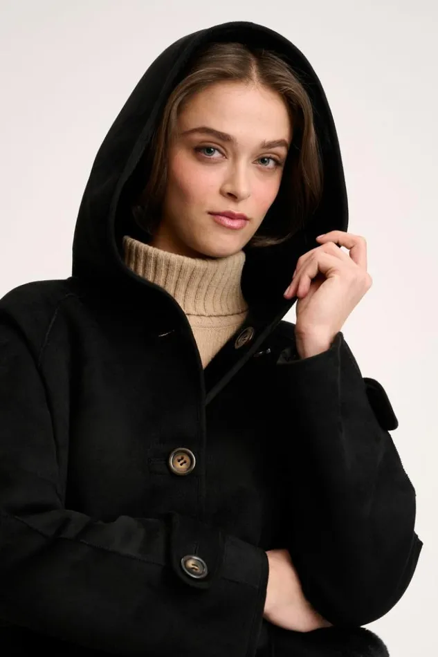 Luisa Spagnoli Outerwear Spessore 8211 Reversible Jacket Black 8211 Women Luisa Spagnoli Outerwear Spessore 8211 Reversible Jacket Black 8211 Women