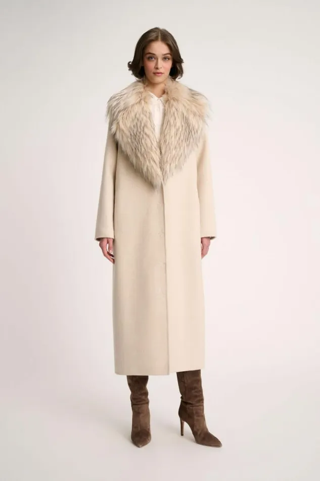 Luisa Spagnoli Outerwear Supplica 8211 Coat With Shrug 8211 Women Luisa Spagnoli Outerwear Supplica 8211 Coat With Shrug 8211 Women
