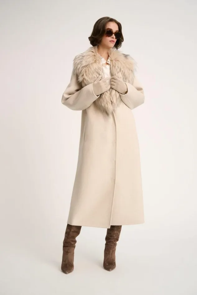 Luisa Spagnoli Outerwear Supplica 8211 Coat With Shrug 8211 Women Luisa Spagnoli Outerwear Supplica 8211 Coat With Shrug 8211 Women