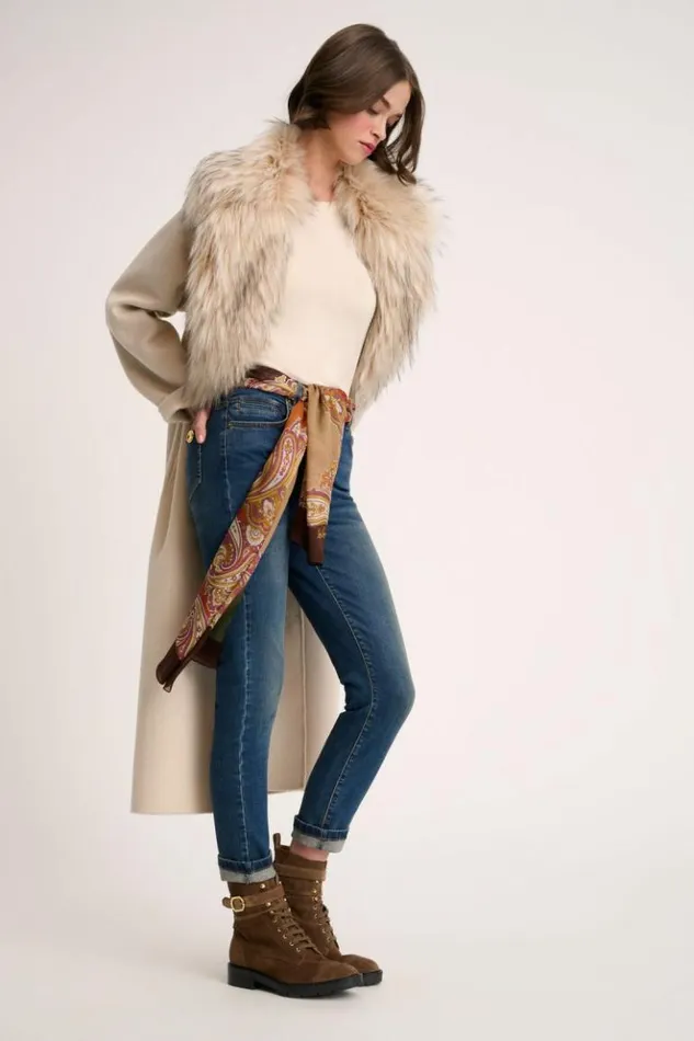 Luisa Spagnoli Outerwear Supplica 8211 Coat With Shrug 8211 Women Luisa Spagnoli Outerwear Supplica 8211 Coat With Shrug 8211 Women