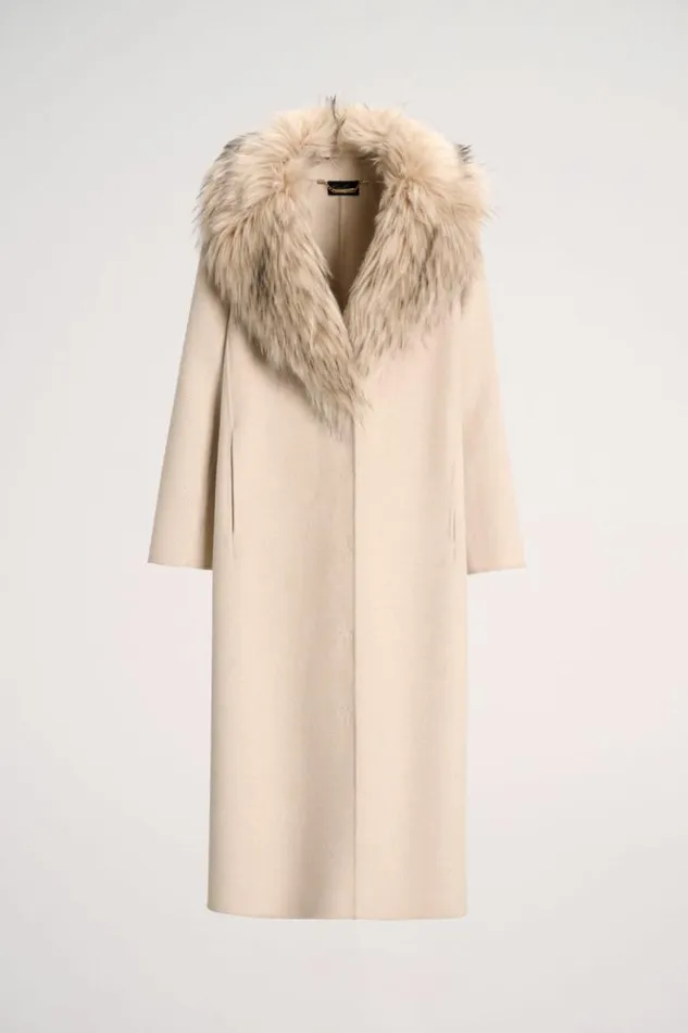 Luisa Spagnoli Outerwear Supplica 8211 Coat With Shrug 8211 Women Luisa Spagnoli Outerwear Supplica 8211 Coat With Shrug 8211 Women